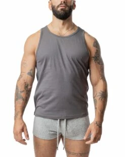 Brandmark Tank Top -Herren Mode Waesche 1482 BM Tank Top Char Grey 10 3 edit 2500 px crop ffa0498d 2147 4daf 8568 a8125f7d6a7a
