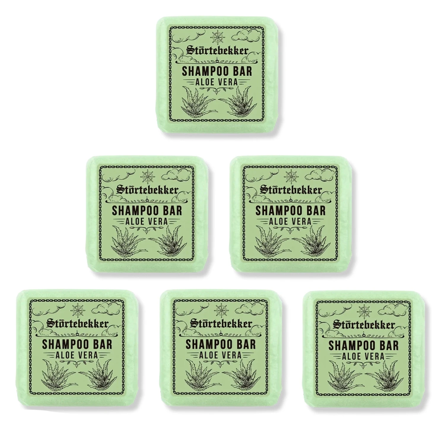 Festes Shampoo Aloe Vera - 100g 7 Festes Shampoo Aloe Vera - 100g – Bild 7