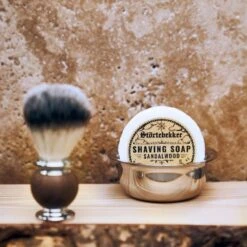 Rasierset - Rasierhobel 'Hamburg' Schwarz -Herren Mode Waesche DSC00112