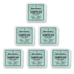 Festes Shampoo Fresh Mint - 100g 13 Festes Shampoo Fresh Mint - 100g -Herren Mode Waesche Fresh Mint 6er variant