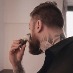 Rasierpinsel 'Compass' -Herren Mode Waesche Rasierhobel1 compressed