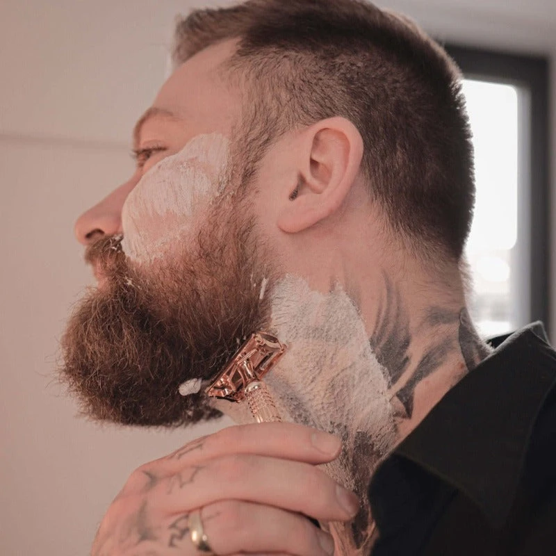 Rise ‘n’ Shine Shaving Set - Rasierhobel 'Hamburg' Rosé - Gold 4 Rise ‘n’ Shine Shaving Set - Rasierhobel 'Hamburg' Rosé - Gold – Bild 4