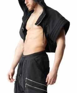 GM XXX NP Crop Hoodie -Herren Mode Waesche SS24CatalogShoot 115840 1