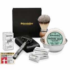 Rasierset - Rasierhobel 'Hamburg' Schwarz -Herren Mode Waesche STOERTE 0129 d Mint variant 1 Kopie