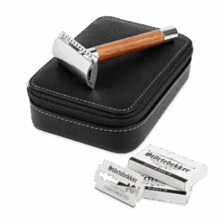 Rasierhobel 'Solingen' Walnuss - Set -Herren Mode Waesche STOERTE 0138 b variant