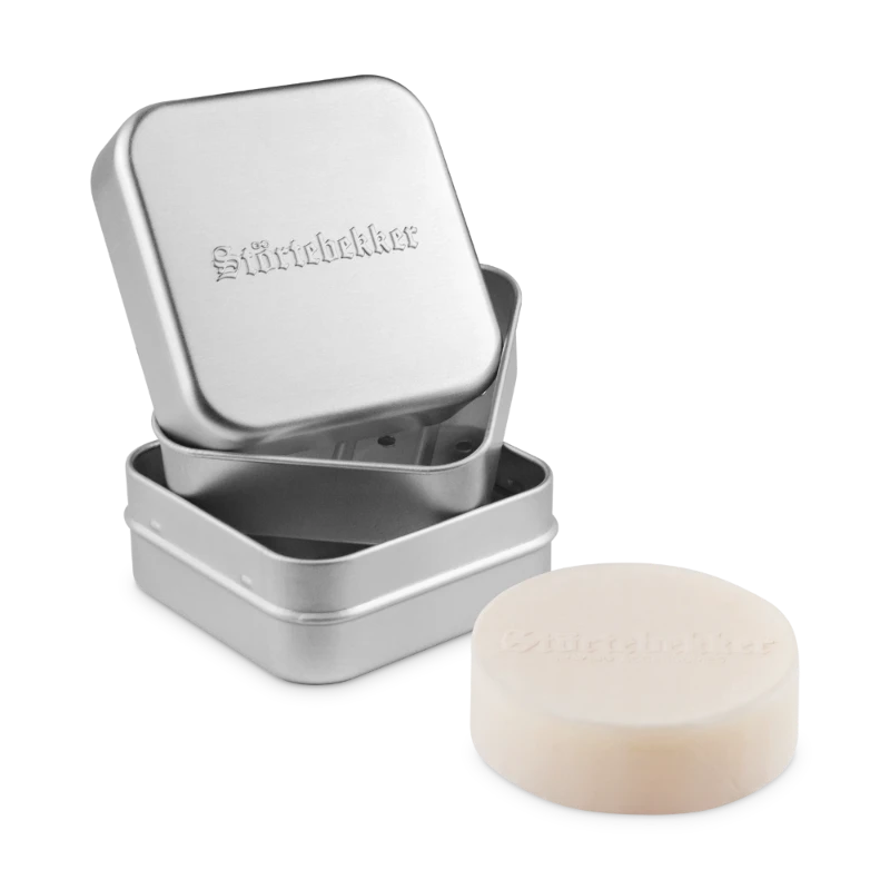 Rasierseife & Seifendose Set 2 Rasierseife & Seifendose Set – Bild 2
