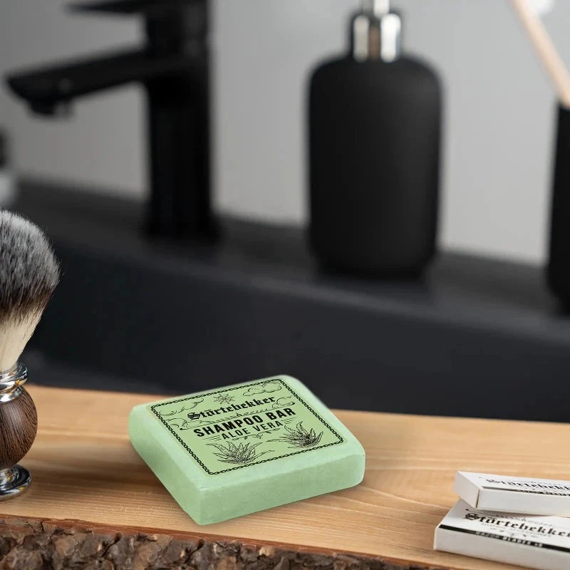 Festes Shampoo Aloe Vera - 100g 5 Festes Shampoo Aloe Vera - 100g – Bild 5