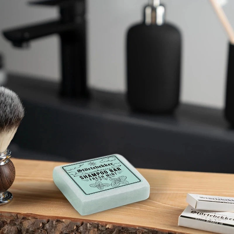 Festes Shampoo Fresh Mint - 100g 5 Festes Shampoo Fresh Mint - 100g – Bild 5