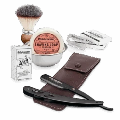Rasierset - Rasiermesser 'Blackbeard' -Herren Mode Waesche STOERTE 0210 c Tortuga variant