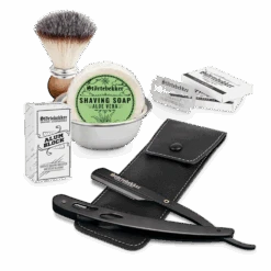 Rasierset - Rasiermesser 'Blackbeard' -Herren Mode Waesche STOERTE 0210 d Aloe variant