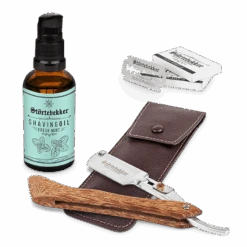 Konturen Set - Rasiermesser 'Heartwood'