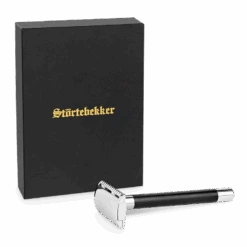 Premium Rasierhobel 'Solingen' - Ebenholz -Herren Mode Waesche STOERTE 0258 c