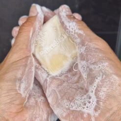 Festes Shampoo Sandelholz - 100g -Herren Mode Waesche SoapFoam25