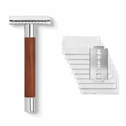 Premium Rasierhobel 'Solingen' - Walnuss