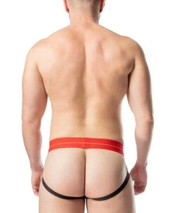 Titelseite -Herren Mode Waesche TKO Jock Strap Back