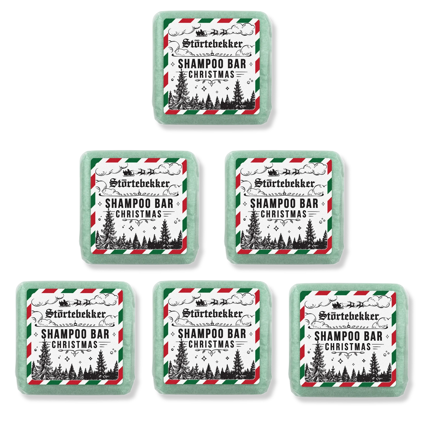 Festes Shampoo Weihnachtsedition - 100g 10 Festes Shampoo Weihnachtsedition - 100g – Bild 10