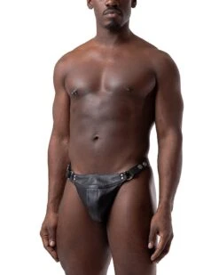 Anvil Leather Codpiece -Herren Mode Waesche anvil leather codpiece 844472