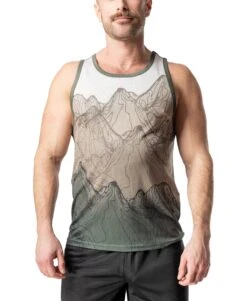 Topographic Tank Top