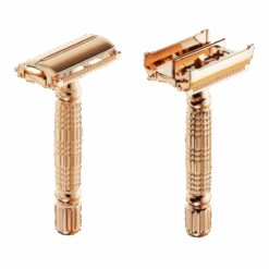 Rasierhobel 'Hamburg' Rosé - Gold