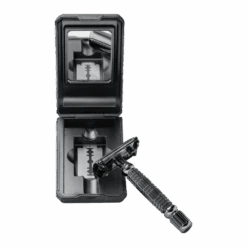 Rasierhobel 'Hamburg' Schwarz -Herren Mode Waesche rasierhobel schwarz spiegelcopy